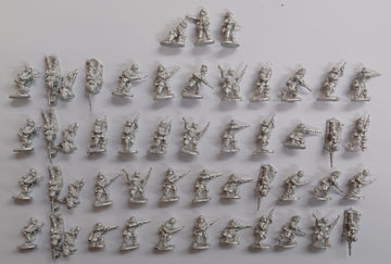 German Infantry and Command Squad Bundle (51 Men)